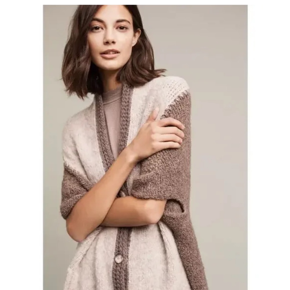 Anthropologie Sleeping On Snow Oversized Long Cardigan , Size XL